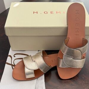 M. Gemi Metallic The Lorenza - Champagne